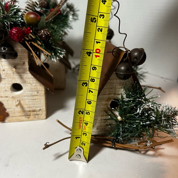 Primitive Birdhouse Christmas Decor - Picture 8 of 8